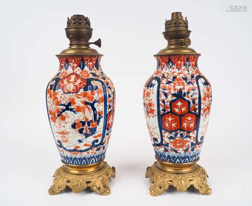 Japon, vers 1880, période Meiji,
Paire de vases à panse