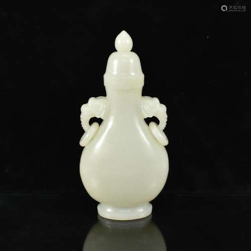 CHINESE PAIR JADE LIDDED BURNER WITH STANDS