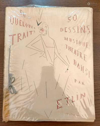 Henri ETLIN (1886-1951)
"En quelques traits. 50 dessins