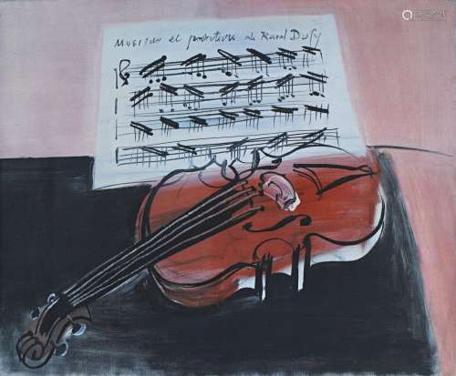 D'après RAOUL DUFY
"Musique et peinture"
Offse...