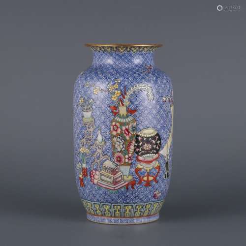 Blue Ground Pastel Bogutu Lantern Bottle