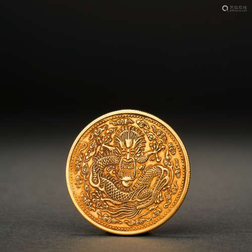 Qing gold coins