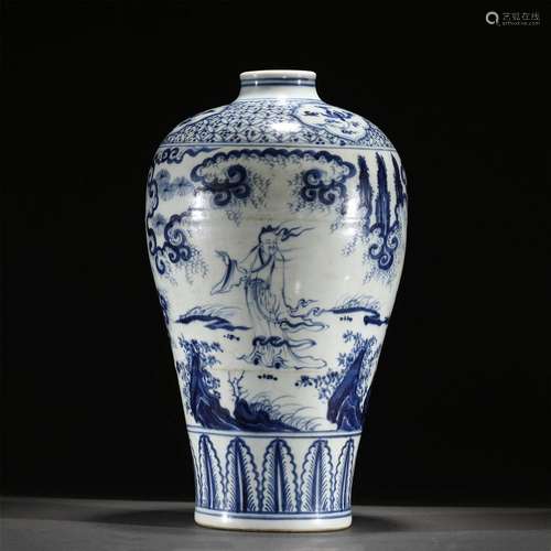 A WUCAI FDRAGON PHOENIX PORCELAIN LIDDED JAR