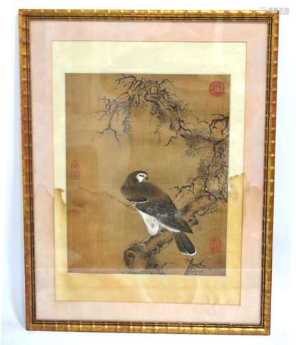 Antique Chinese Framed Painting