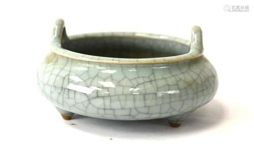 Chinese Celadon Glazed Censer