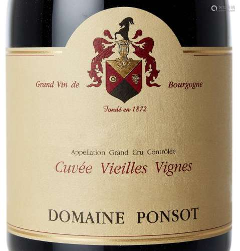Clos de la Roche, Cuvée Vieilles Vignes 2005 Domaine Ponsot ...