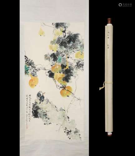 Lu Yifei's flower painting