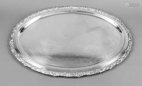 Large oval serving tray, German marked WMF Hotel, Germany, m...
