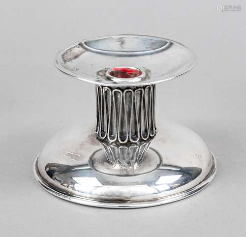 Candlestick, German, mid-20th century, maker's mark Bruckman...