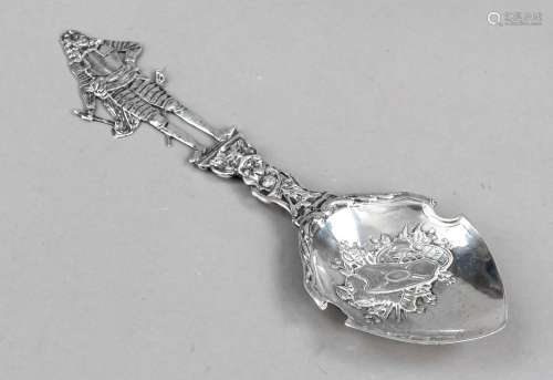 Ornamental spoon, German, around 1900, maker's mark Adolf Ma...