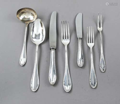Remaining cutlery, German, 20th c., maker's mark Koch & ...