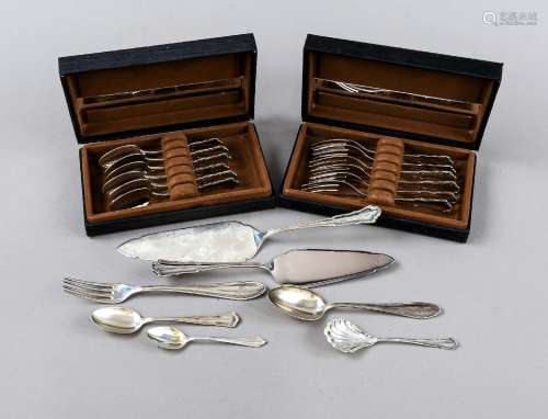 mixed lot of 40 cutlery pieces, German, 20th century, differ...