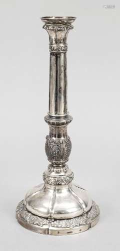 Candlestick, probably German, end of 19th century, marked Bü...