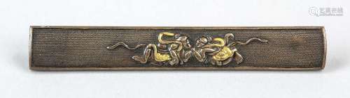 Kozuka ''Gatekeeper arm wrestling'', Japan, Edo period(1603-...