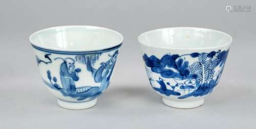 Pair of tea bowls, China, Ming dynasty(1368-1644), Tianqi pe...