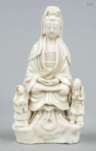 Dehua-Guanyin, China, probably Qing dynasty (1644-1911), 19t...