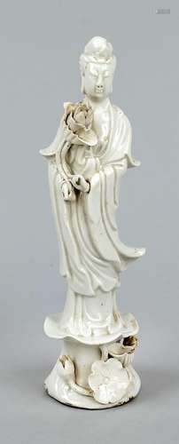 Guanyin Blanc de Chine, China, probably 19th c. Dehua, Dehua...