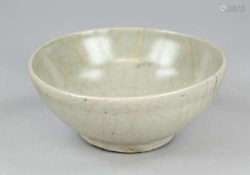 Bluish semi-spherical bowl, Ming dynasty(1368-1644), 15th/16...