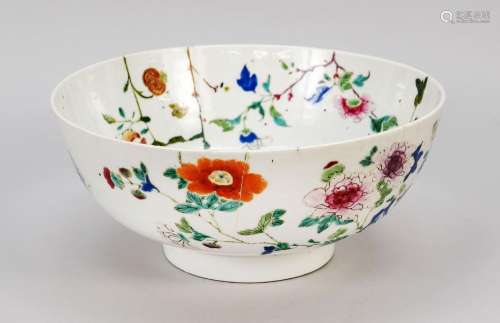 Sog. Punch bowl, China, Qing, Yongzheng period(1723-1735), 1...