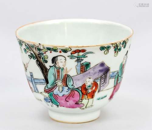 Little pot ''Lady under The Tree'', China, Qing dynasty(1644...