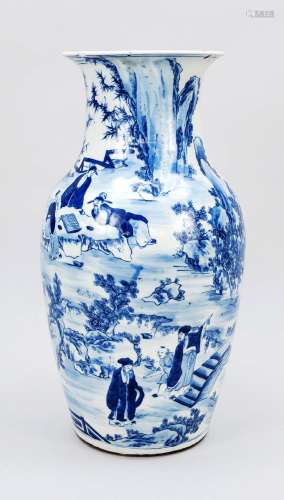 Large vase, China, Qing dynasty(1644-1911), Kangxi period(16...