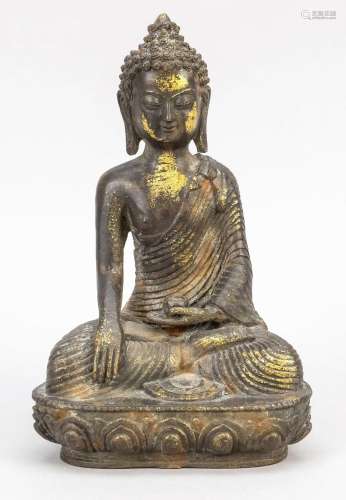 Buddha Shakyamuni, probably Qing dynasty(1644-1912) 18th cen...