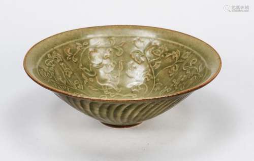 Large Yaozhouyao bowl, China, Song dynasty(960-1368) 12th ce...