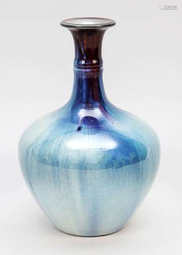 Junyao vase, China, probably republic period(1912-1949), por...