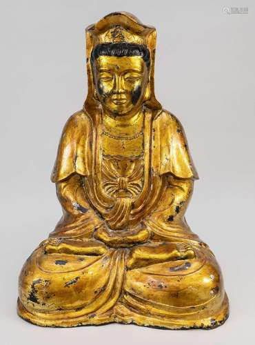 White-robed Guanyin, China, probably Ming or Qing dynasty 17...