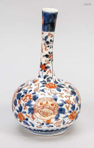 Imari sake bottle with crane neck(jap. tsurukubi), Japan, Ar...