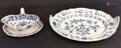 ONION PATTERN PORCELAIN