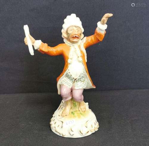 PORCELAIN FIGURINE - CONDUCTOR