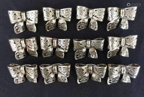 12 NAPKIN RINGS