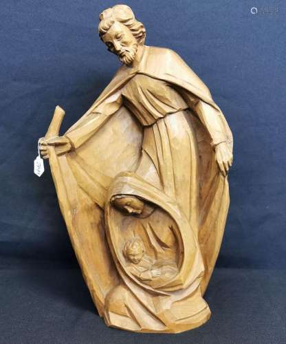 SCULPTURE "HOLY FAMILY"