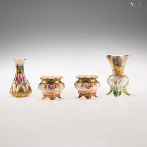 A GROUP OF ROYAL WORCESTER