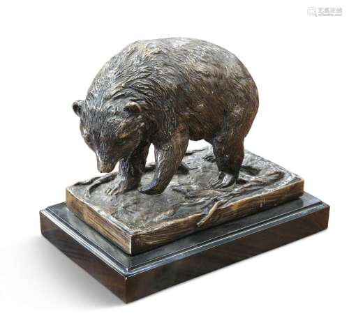 AFTER PRINCE, A BRONZE MODEL OF A BEAR