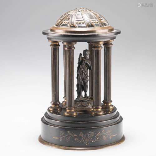 A 19TH CENTURY \'GRAND TOUR\' MODEL OF A TEMPLE