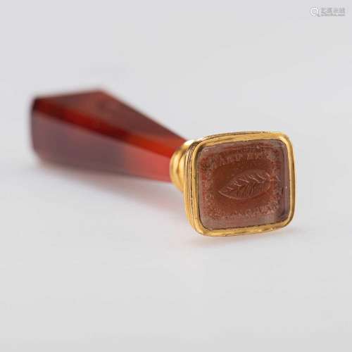 A GEORGIAN AGATE SEAL