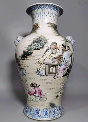 Wang Dafan pastel character story bottle