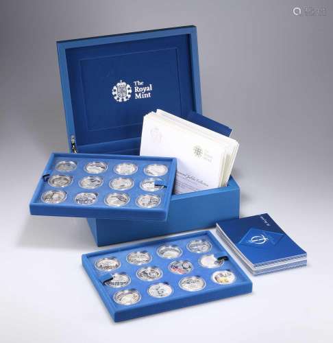 \'THE QUEEN\'S DIAMOND JUBILEE COLLECTION\' 1952-2012 SILVER...