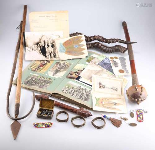 SOUTH AFRICA INTEREST: A MISCELLANY OF ITEMS, LATE 19TH/EARL...
