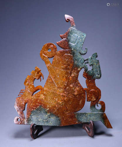 In or before the Ming Dynasty, Hotan Jade was shaped like a ...