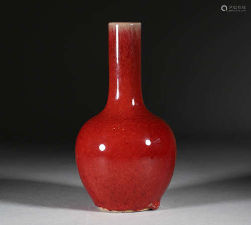 In the Qing Dynasty, Langhong Tianqiu Bottle