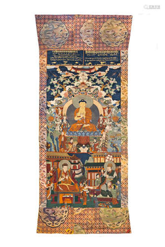 In the Qing Dynasty, the 10th Dharma King of the Karma Kagyu...