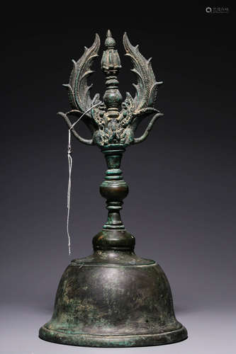 Copper Diamond Bell Craft from Southeast Asia