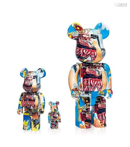 BE@RBRICK ESTATE OF JEAN-MICHEL BASQUIAT 2020年作 联名1000%、...