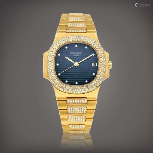 Patek PhilippeNautilus, Reference 3800 | A yellow gold and d...