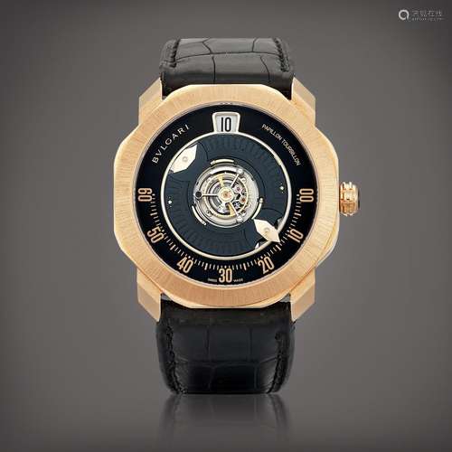 BulgariOcta Roma Papillon Central Tourbillon, Reference 1034...