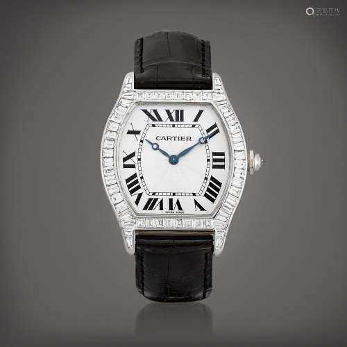 CartierTortue, Reference 2497 | A white gold and diamond-set...