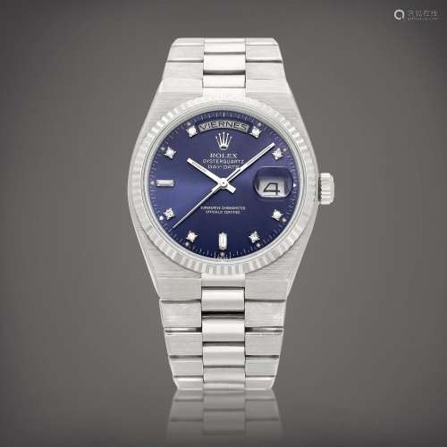 RolexOysterquartz Day-Date, Reference 19019 | A white gold a...